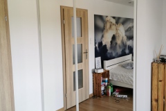 zabudowa szafy lustro