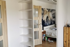 zabudowa szafy lustro